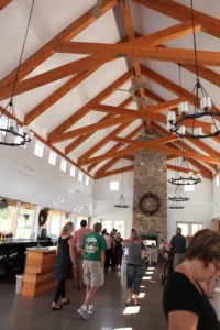 Inside the stellar tasting room at Bregman Brothers. 